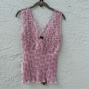 Joanna Molinari sleeveless detailed top -XS